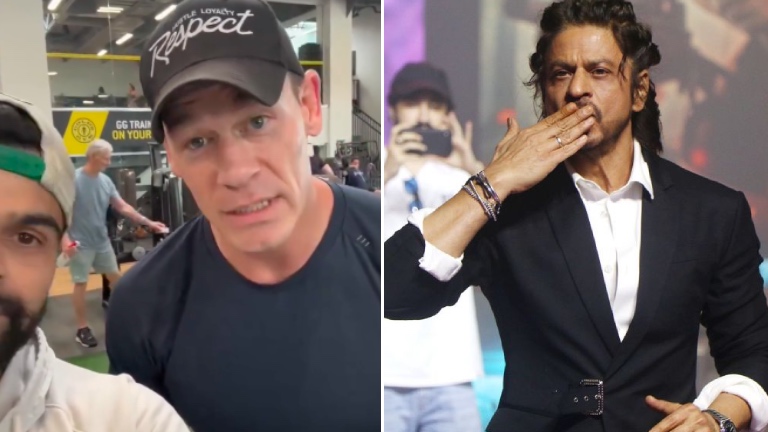 John cena, shah rukh khan, bholi si surat