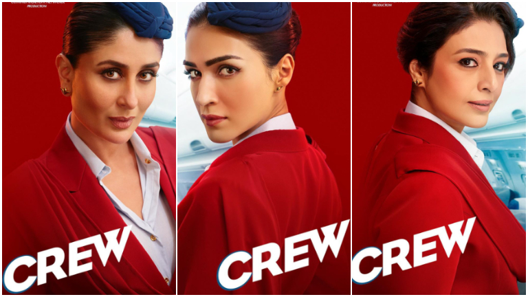 kareena kapoor, tabu, kriti sanon, crew posters