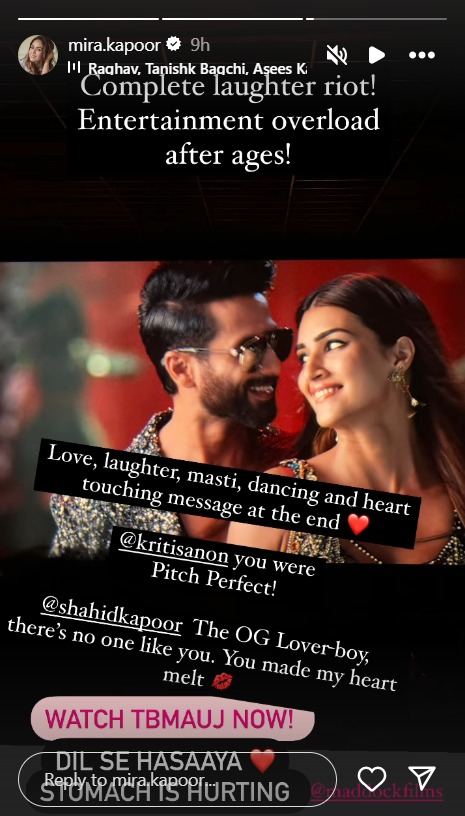 Mira-Rajput-reviews-Teri-Baaton-Mein-Aisa-Uljha-Jiya