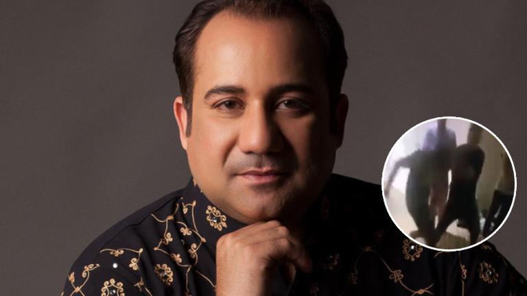 rahat fateh ali khan, rahat fateh ali khan viral video, rahat fateh ali khan beating student video,
