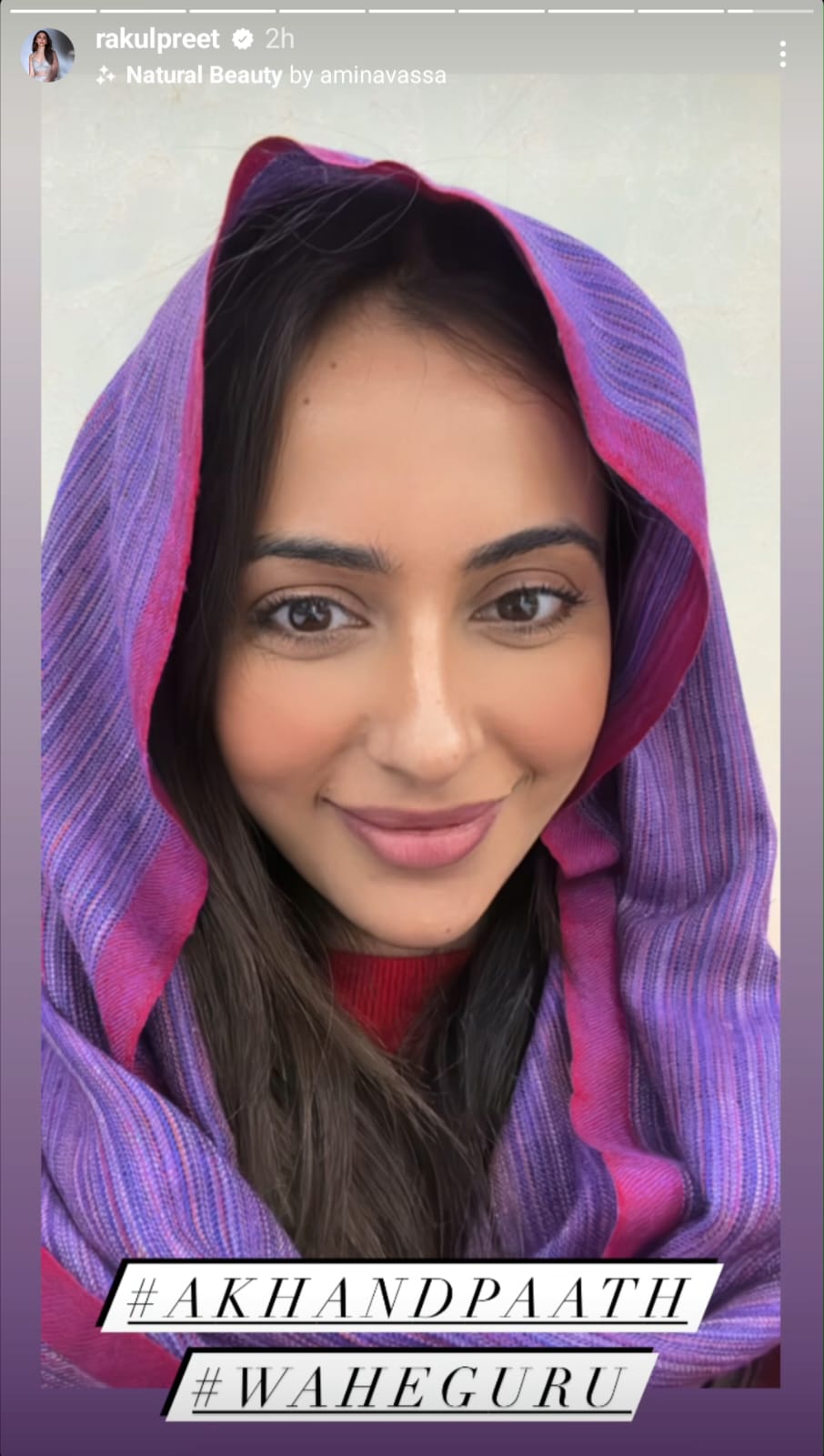 Rakul Preet Singh's pre-wedding fesitivity photo