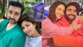 shilpa shetty and raj kundra, rakul preet singh and jackky bhagnani, rakul preet singh and jackky bhagnani wedding