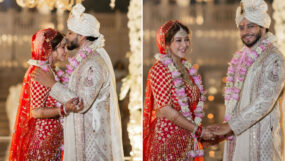 sonarika bhadoria, sonarika bhadoria wedding, vikas parashar