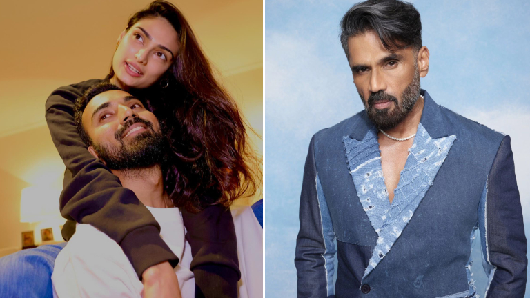 athiya shetty, kl rahul, suniel shetty