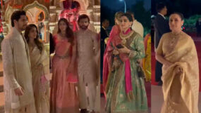 anant ambani pre-wedding, anant ambani hastakshar ceremony, celebs at ambani pre-wedding bash,