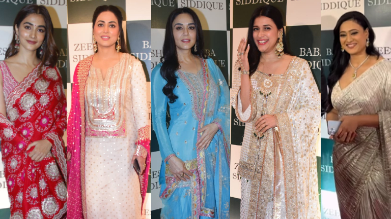 baba siddique iftaar party 2024, baba siddique iftaar party, hina khan, preity zinta, mannara chopra, shweta tiwari, pooja hegde