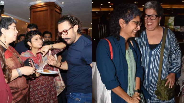 ira khan, kiran rao, reena dutta, aamir khan,