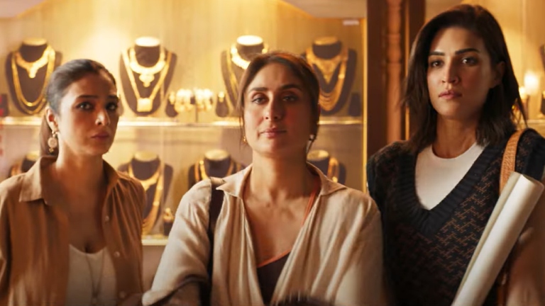 crew trailer, kareena kapoor, tabu, kriti sanon