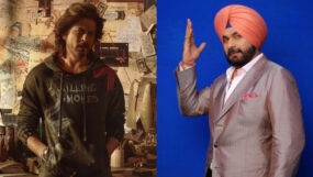 navjot singh sidhu, shah rukh khan