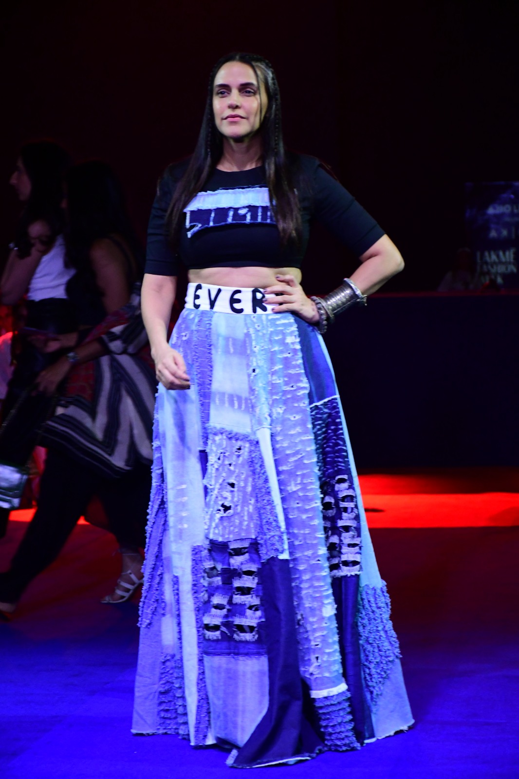 Neha Dhupia at Lakme Fashion Week Day 3