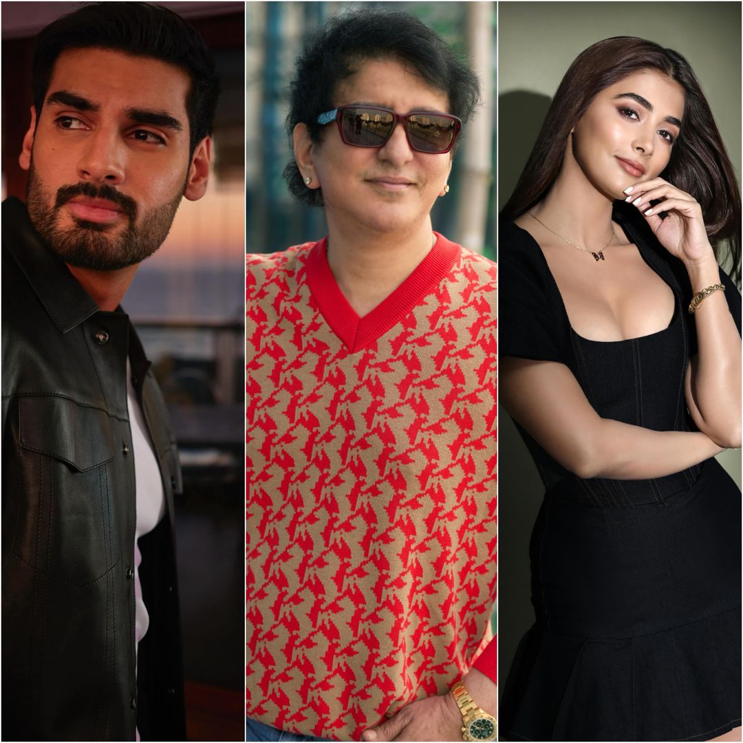 Pooja Hegde and Ahan Shetty together in Sanki