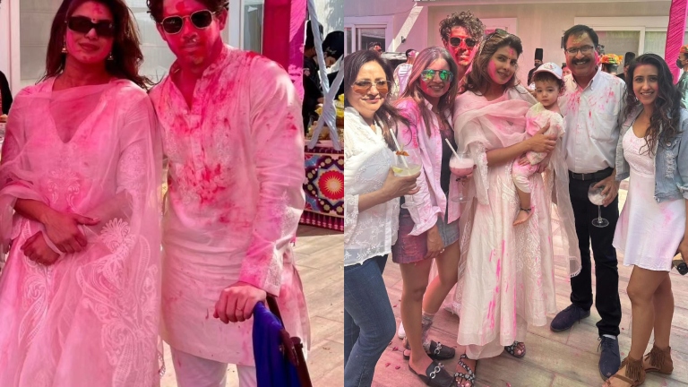 priyanka chopra, nick jonas, holi,