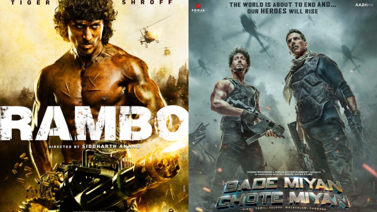 tiger shroff, rambo, bade miyan chote miyan