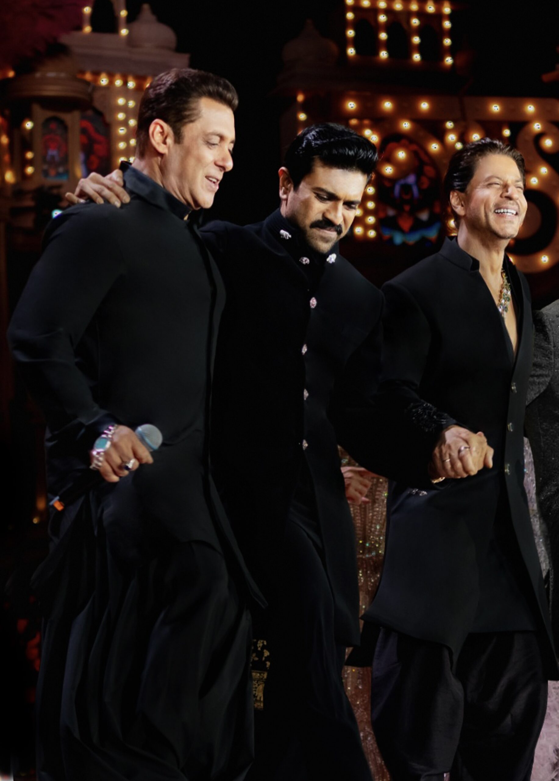 Salman Khan, Ram Charan, Shah Rukh Khan