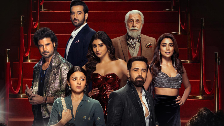 showtime, emraan hashmi, karan johar, mahima makwana, mouni roy, rajeev khandelwal, shriya saran, naseeruddin shah