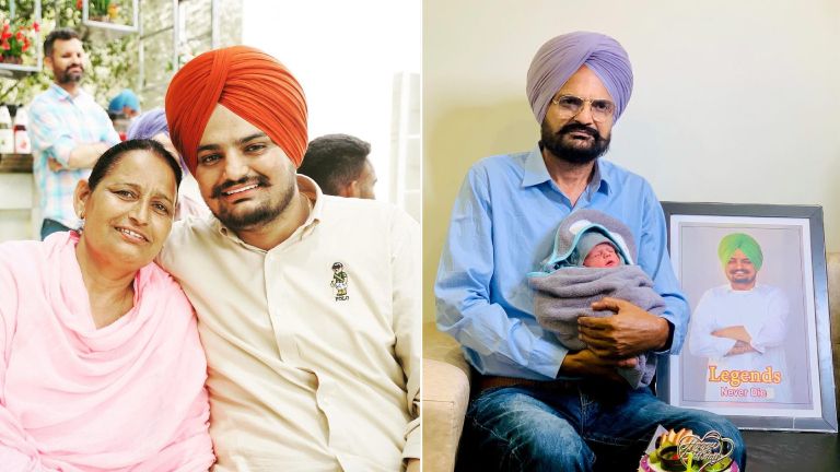 sidhu moosewala parents baby boy