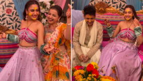surbhi chandna, karan sharma, surbhi chandna haldi ceremony