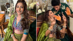 surbhi chandna, surbhi chandna wedding, surbhi chandna mehendi ceremony