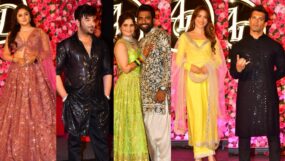 arti singh, arti singh sangeet ceremony pictures, arti singh sangeet ceremony videos, arti singh sangeet ceremony, rashami desai, karan singh grover, mahira sharma, paras chhabra,