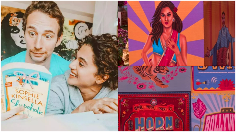 taapsee pannu, mathias boe, taapsee pannu haldi ceremony