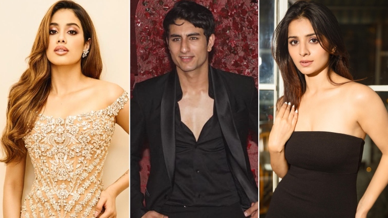 janhvi kapoor, ibrahim ali khan, mahima makwana,