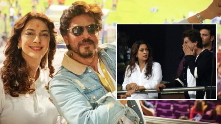 juhi chawla, shah rukh khan, kkr owner