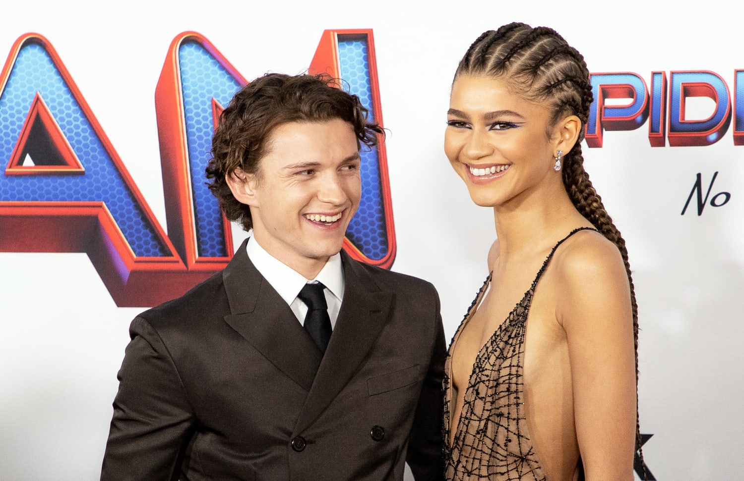 Zendaya and Tom Holland