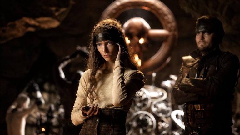 Anya Taylor-Joy and Tom Burke in Furiosa A Mad Max Saga