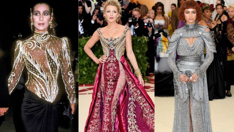 met gala, met gala 2024, rihanna, zendaya, blake lively, cher, kylie jenner, deepika padukone, priyanka chopra, cardi b