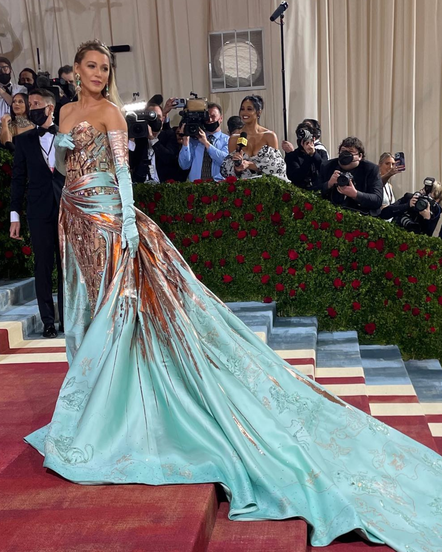 Blake Lively on the Met Gala 2022 carpet
