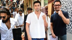 janhvi kapoor, akshay kumar, govinda, suniel shetty, rajkummar rao, lok sabka elections, janhvi voting, akshay kumar voting, actors voting