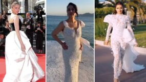 aditi rao hydari, preity zinta, aditi at cannes 2024, cannes day 10, cannes film festival, bella at cannes, bella hadid