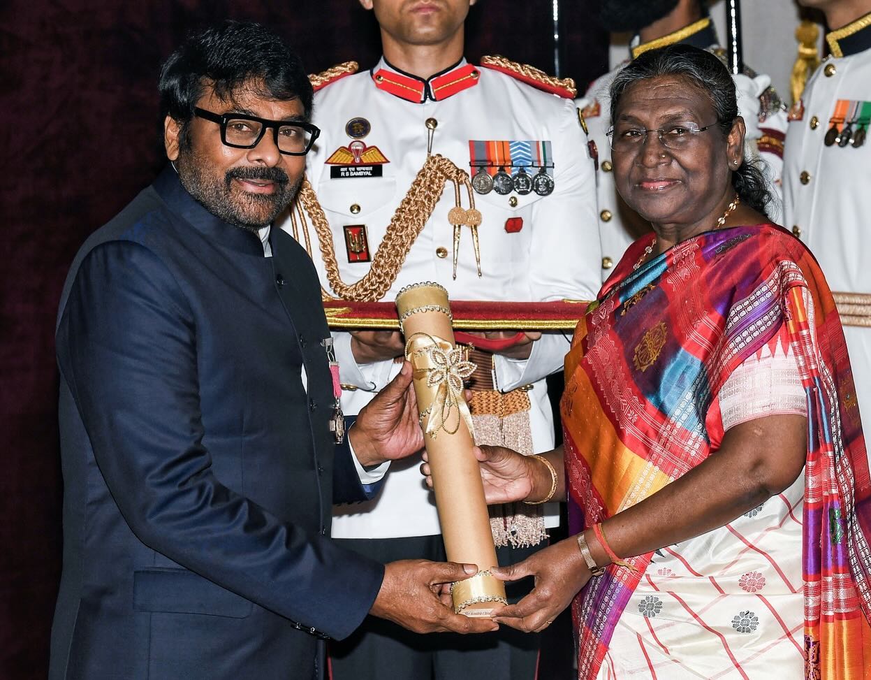 Chiranjee recieves Padma Vibhushan