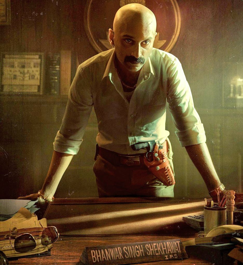 Fahad Faasil's still from Pushpa