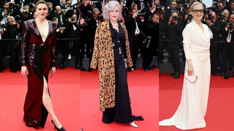 meryl streep, jane fonda, greta gerwig, lily gladstone, cannes, fashion, fashion at cannes, best looks of cannes