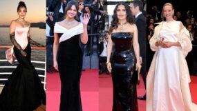 kiara advani, emma at cannes, eva longoria at red carpet, day 5 looks, selena gomez, eva green, eva longoria, salma hayek,
