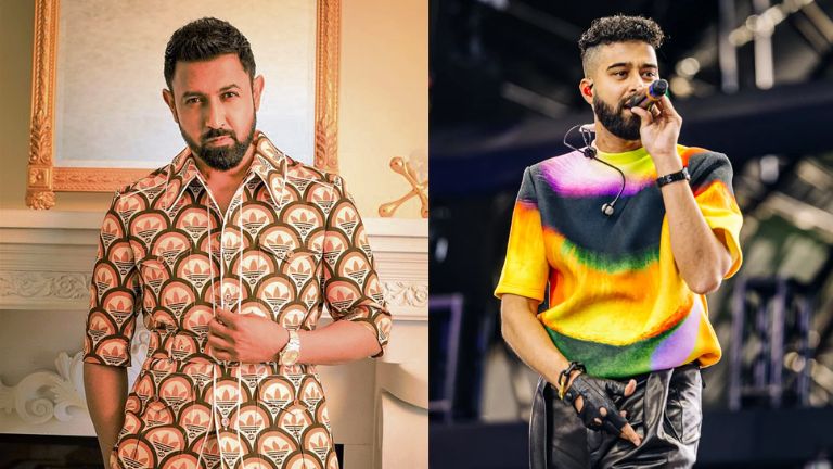 gippy grewal, ap dhillon, gippy and ap dhillon, coachella, ap dhillon guitar, ap dhillon coachella, gippy on ap dhillon breaking the guitar