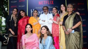 heeramandi: the diamond bazaar, heeramandi, sonakshi sinha, richa chadha, aditi rao hydari, manisha koirala, sharmin segal, taha shah, sanjay leela bhansali, heeramandi success party