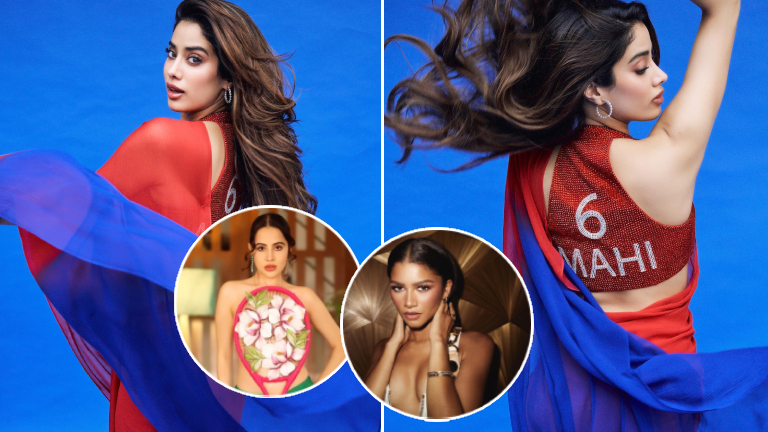 janhvi kapoor, urfi javed, zendaya