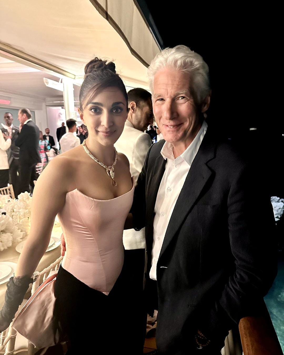 Kiara Advani and Richard Gere at Cannes 2024