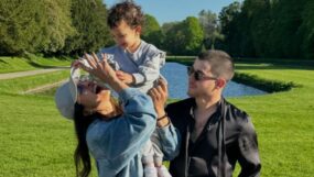 priyanka chopraa, nick jonas, priyanka and nick, malti, priyanka, nick, malti marie jonas, pictures, family time, citadel