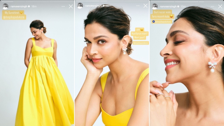 Ranveer Singh showers love on wife Deepika Padukone