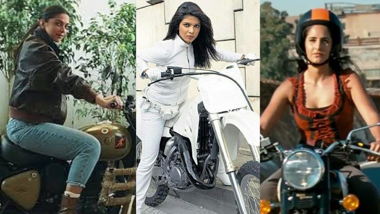 deepika padukone biker, deepika padukone, katrina kaif, anushka sharma, priyanka chopra, fatima shaikh, actresses, movies