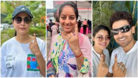 deepika singh, hina khan, tv actors, anupam mittal, gurmeet choudhary, debina bonnerjee, actors, voting, hina khan voting