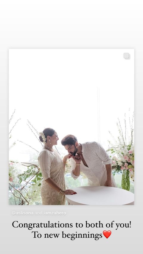 Boman Irani shares warm wishes to the newlyweds