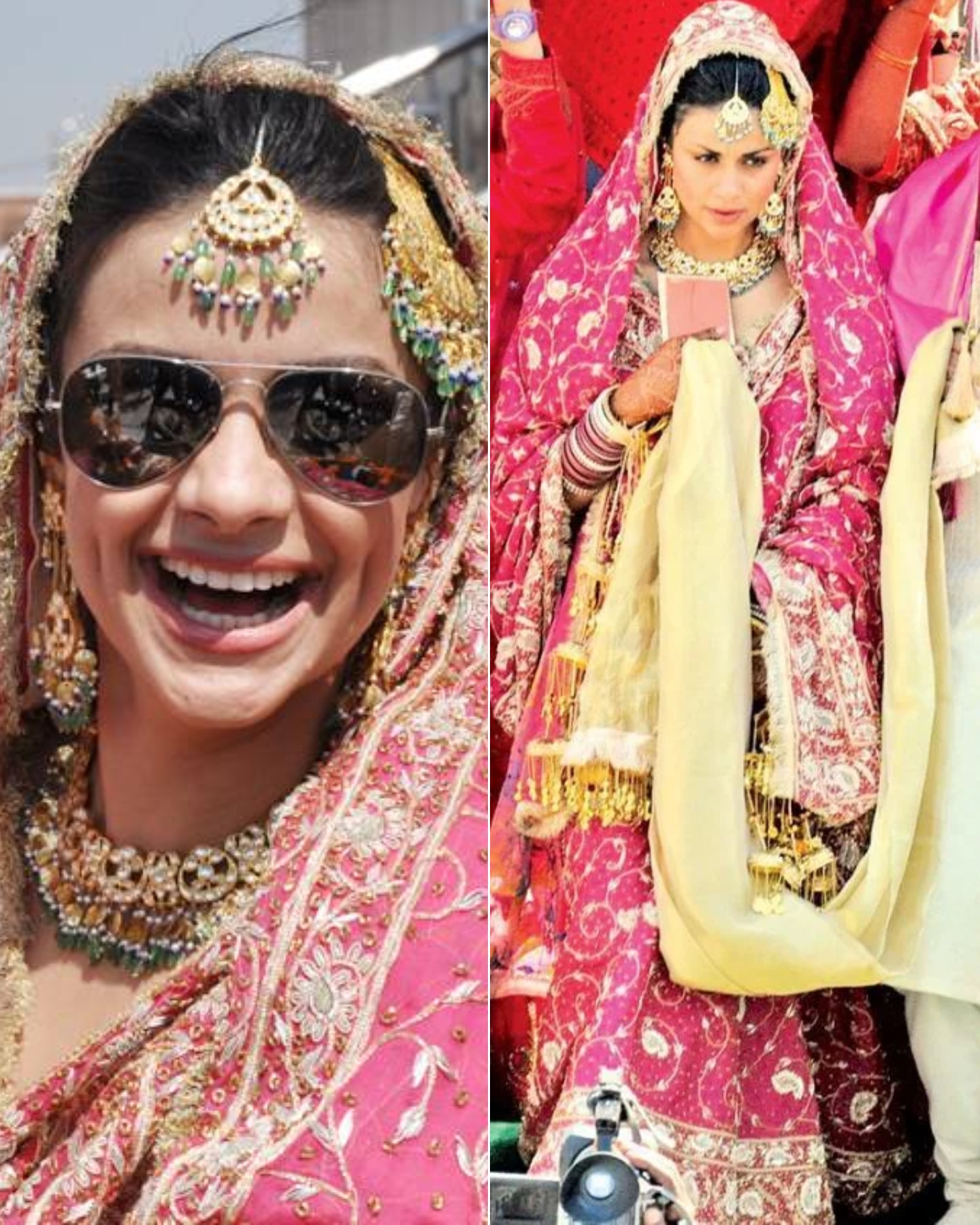 Gul Panag wedding outfit