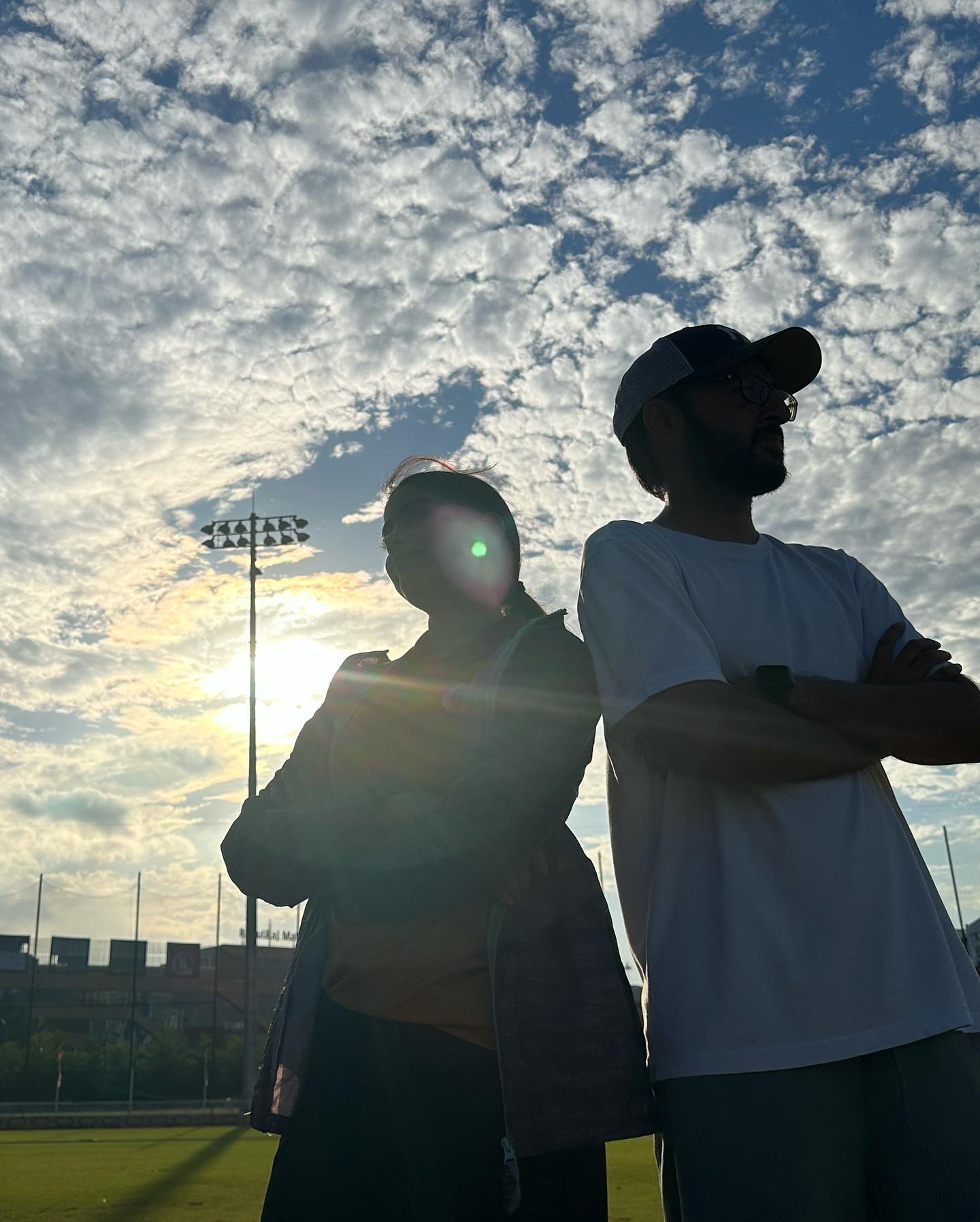 Janhvi Kapoor and Sharan Kapoor