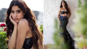 janhvi kapoor, janhvi kapoor international runway, janhvi kapoor paris haute couture week