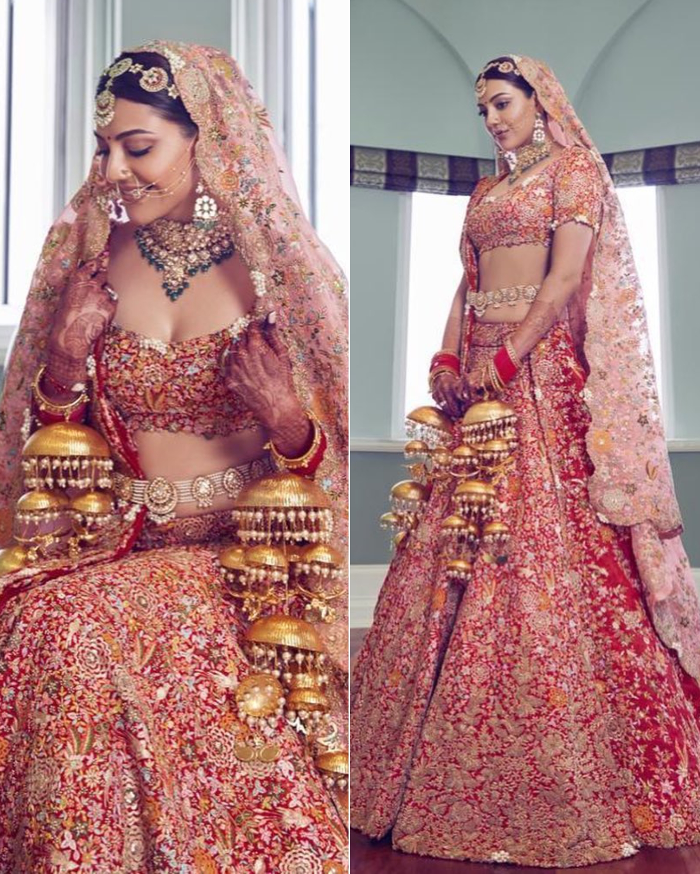Kajal Aggarwal wedding outfit
