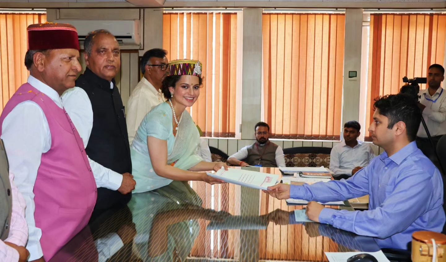 Kangana Ranaut wins Mandi elections
